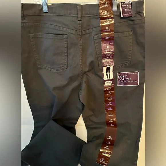 Gloria Vanderbilt Jeans Ashfall Color Soft Touch Maximum Recovery - Picture 3 of 8